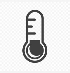 Thermometer Icon Minimalistic Image