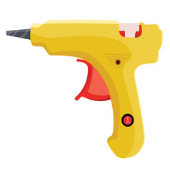 Glue Gun On A White Background