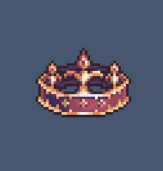 Pixel Art Crown Icon