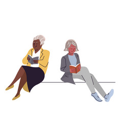 Retired Women Reading