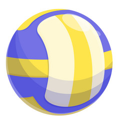 Volleyball Ball Icon Cartoon Beach Sport