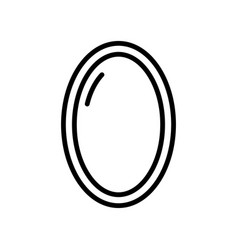 Mirror Outline Icon