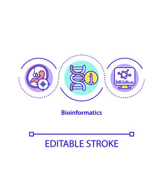 Bioinformatics Concept Icon