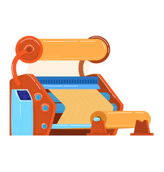 Colorful Retro Printing Press Machine