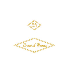 Luxury Fashion Text With Brand Name Logo