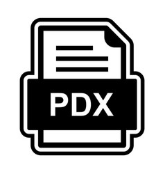 Pdx File Document Icon