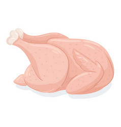 Cartoon Chicken Meat Raw Chicken With Legs