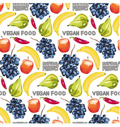 Exotic Fruit Seamless Pattern