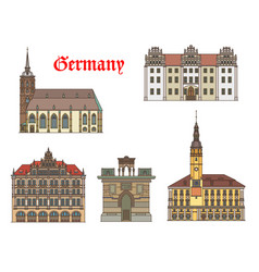 Germany Buildings Gorlitz And Bautzen Landmarks