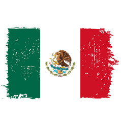 Grunge Flag Of Mexico