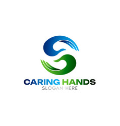 Caring Hands Logo Design