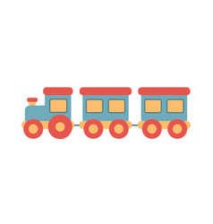 Cute Train Toy For Kids Concept