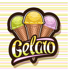 Logo For Italian Gelato