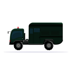 Military Heavy Truck Green Army Vehicle