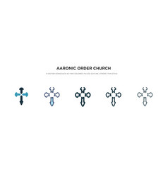 Aaronic Order Church Icon In Different Style Two