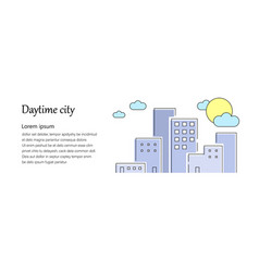 Daytime City Poster For Web Page