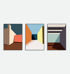 Minimalist Architecture Poster Series