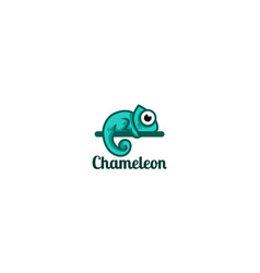 Chameleon Logo Design Icon