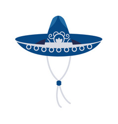 Mexican Charro Sombrero Blue