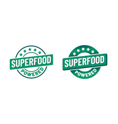 Superfood Icon Stamp Badge