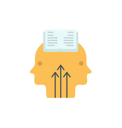 Mind Reading Programming Man Flat Color Icon Icon