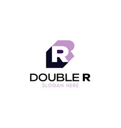 Rr Logo Or Double R Logo Design