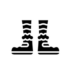 Feet Elf Little Glyph Icon