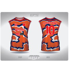 Eps Jersey Sports Shirt Torn Paper White Red Blue