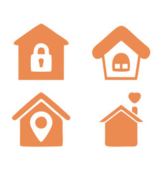 Home Icons Set Icon House Icon