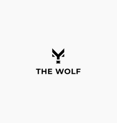 Wolf Abstract Logo And Letter Y