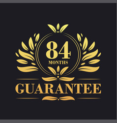 84 Months Guarantee Logo