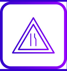 Dual Carriageway Ahead Icon