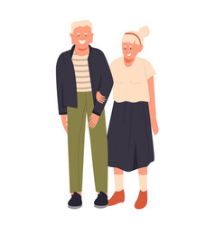 Smiling Seniors Couple