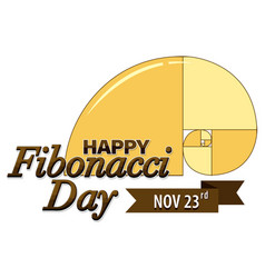 Fibonacci Day Poster Design