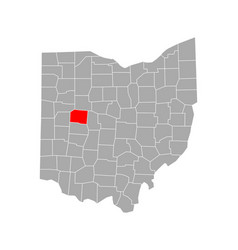 Map Logan In Ohio