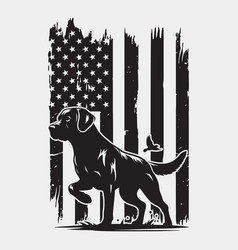 Us Hunting Dog Silhouette Svg File