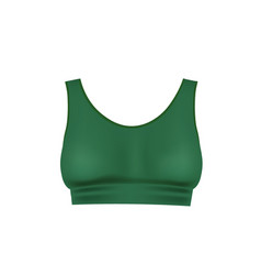 Green Bra Top