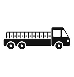 Airport Truck Icon Simple Transfer Luggage