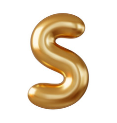 3d Letter S Uppercase