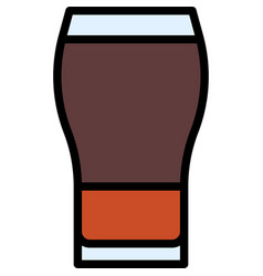 Black And Tan Cocktail Icon Alcoholic Mixed Drink