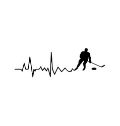 Ice Hockey Player Svg