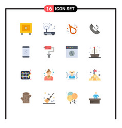 Set 16 Commercial Flat Colors Pack For Mobile