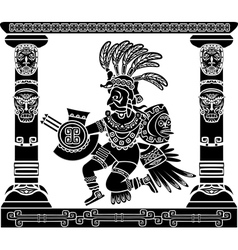 Aztec God Quetzalcoatl