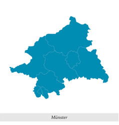 Map Of Munster Is A Region In North