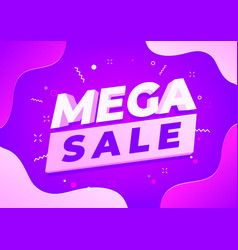 Mega Sale Banner Template Design