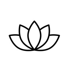 Lotus Outline Icon