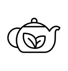 Teapot Outline Icon