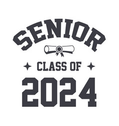 Senior 2024 Svg T-shirt Design