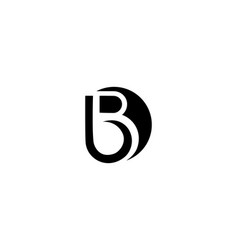 Simple B And Bb Letter Logo Design