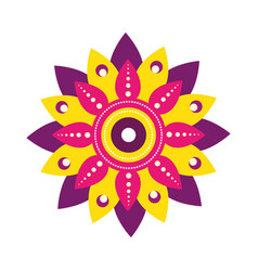 Diwali Floral Mandala